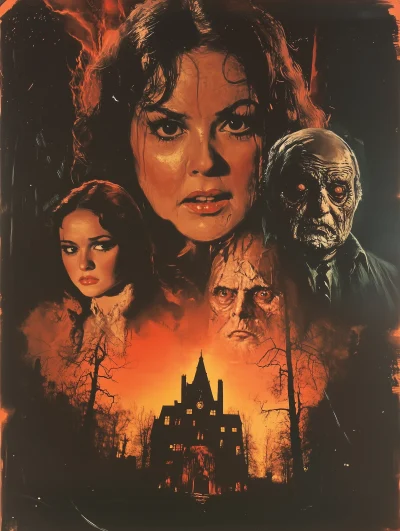 Vintage Horror Film Poster