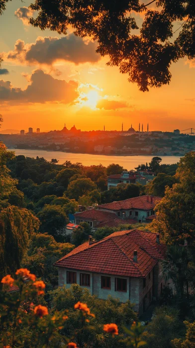 Sunset Over Istanbul