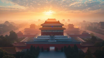 Morning at the Forbidden City