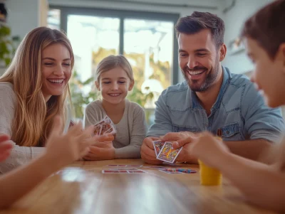 Family Card Game Fun