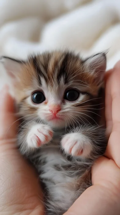 Adorable Tiny Kittens