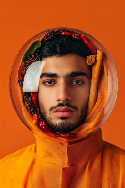 Spice Bubble Portrait