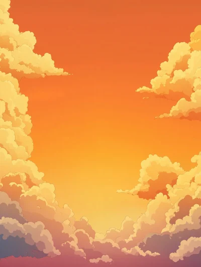 Summer Sky Illustration