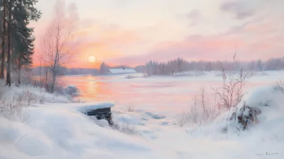 Swedish Winter Countryside