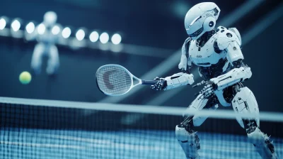 AI Robots Tennis Tournament