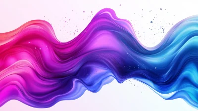 Liquid Flow Pattern Vector