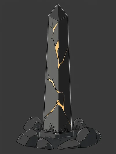 Obelisk Game Asset