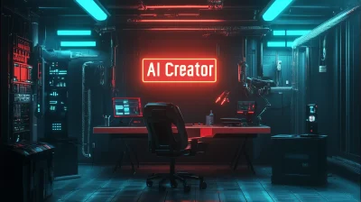 Cyberpunk AI Creator Art