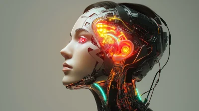 Futuristic Cyborg Art