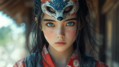 Cinematic Portrait of a Japanese Girl