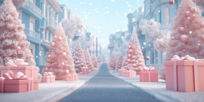 Christmas Street Scene