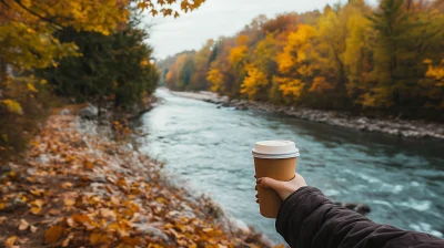 Autumn Hiking Trails Along Humber River