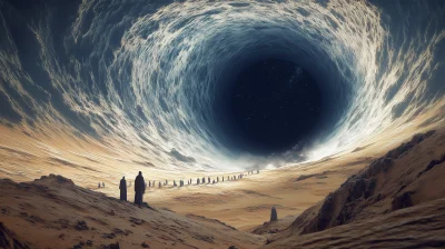 Infinite Black Hole