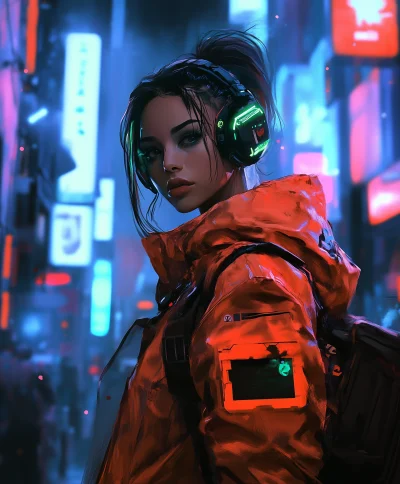 Cyberpunk Cityscape