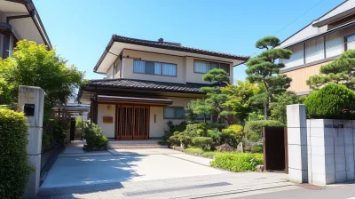 Japanese Home in Tokyo Suburbs