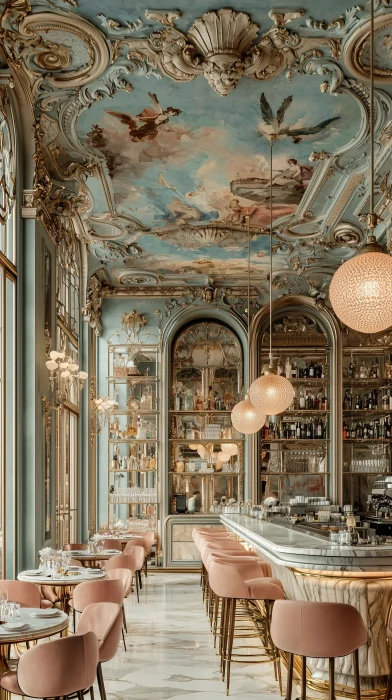 Opulent Restaurant Interior