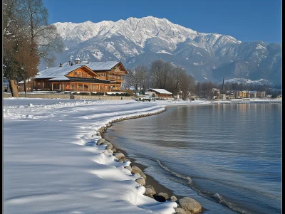 Morning at Kitzbühel Beach