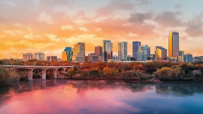 Arlington Skyline Mural Concept