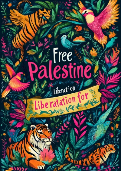 Free Palestine Illustration