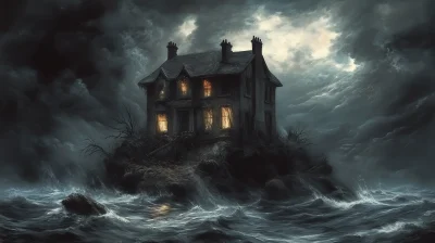 Stormy Haunted House