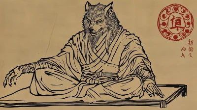 Ancient Chinese Wolf Warrior Meditation