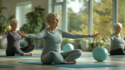 Pilates Class for Older Adults