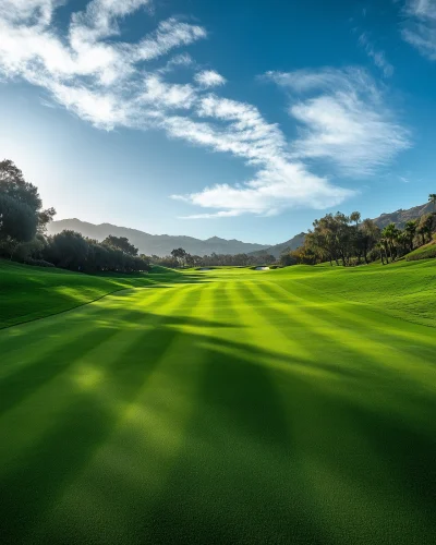 Scenic Golf Course Landscape