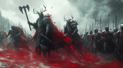 Epic Medieval Battle Wallpaper