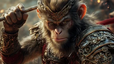 The Monkey King of Chinese Mythology