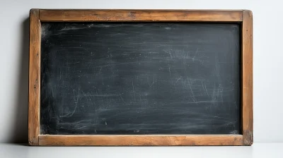 Modern Blank Blackboard