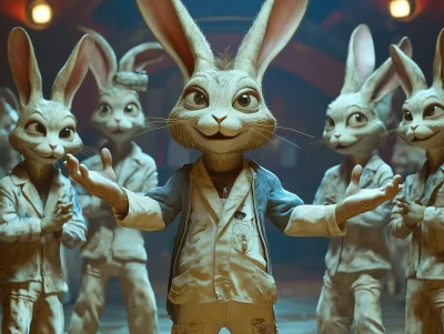 Alien Cult Leader Buggs Bunny