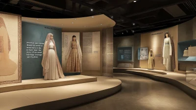 Heritage Museum Display for Traditional Fashion in Saudi Arabia