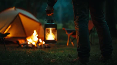 Campsite at Night