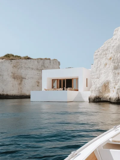 Minimalist Boutique Hotel on Small Island