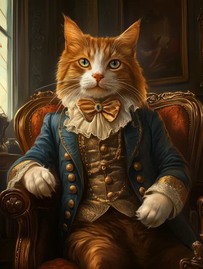 The Aristocratic Cat