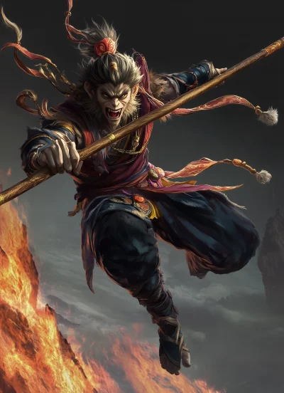 Sun Wukong Illustration