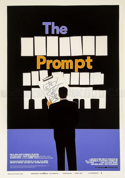 The Prompt – Graphic Movie Poster