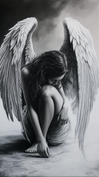 Girl with Wings