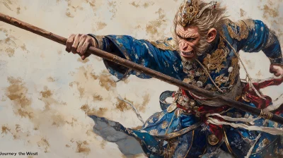 Monkey King’s Photorealistic Illustration