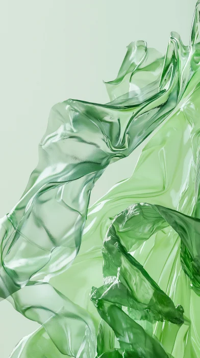 Green Transparent Plastic Sheet