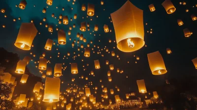 Floating Lanterns