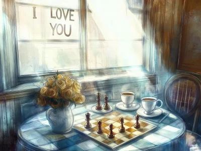 Sunny Window and Chess Board Setup