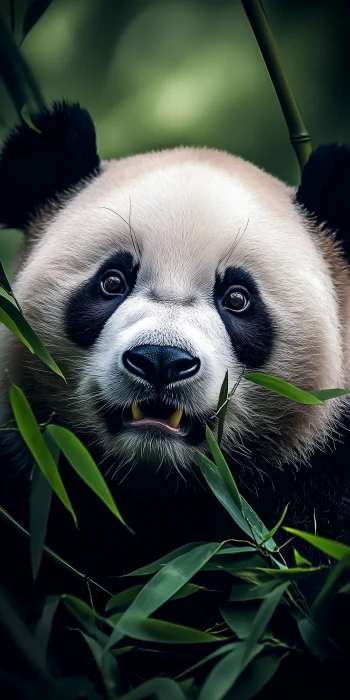 Majestic Panda Portrait