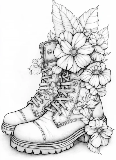 Flower Coloring Page