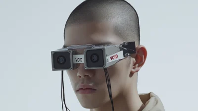 Asian Male Model with VOID Video Camera Style