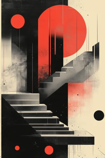 September Bauhaus and Swiss Style Illustration