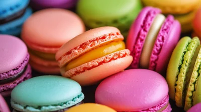 Colorful Macaroons