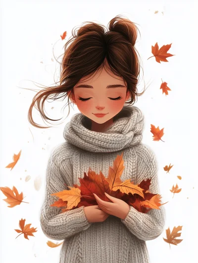 Cozy Autumn Illustration