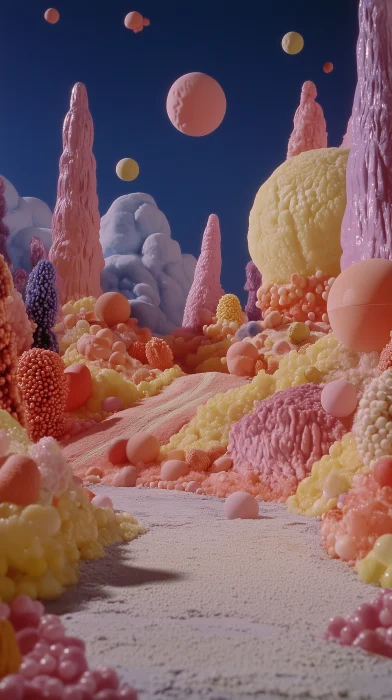 Surreal Fantasy Dream Scene from 1988 Film