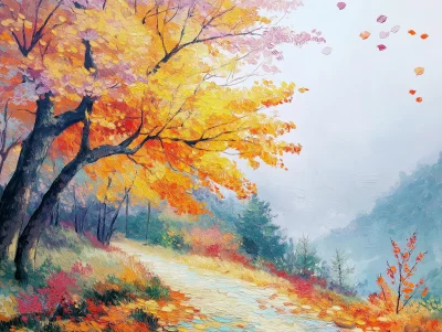 Colorful Autumn Landscape